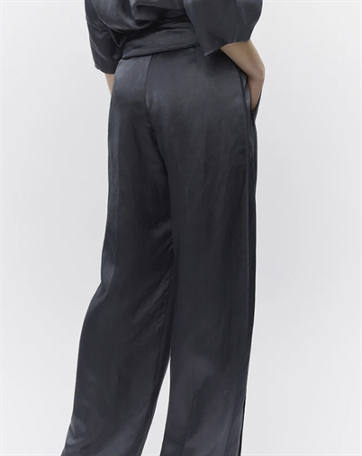 Day Birger et Mikkelsen - Elms High Shine Blend Bukser - Ebony